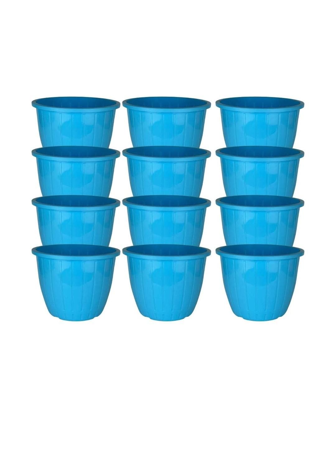 Go Hooked Blue 12 Pieces Planters