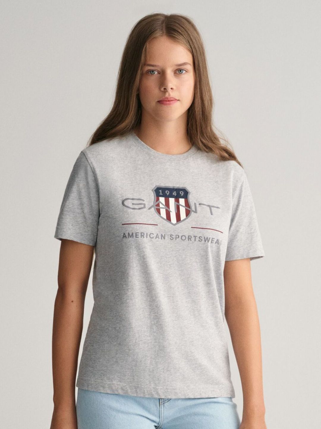 GANT Boys Graphic Printed Organic Cotton T-shirt