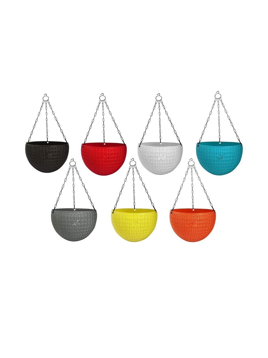 Oslo Hanging Pots with Metal Hanging Chain