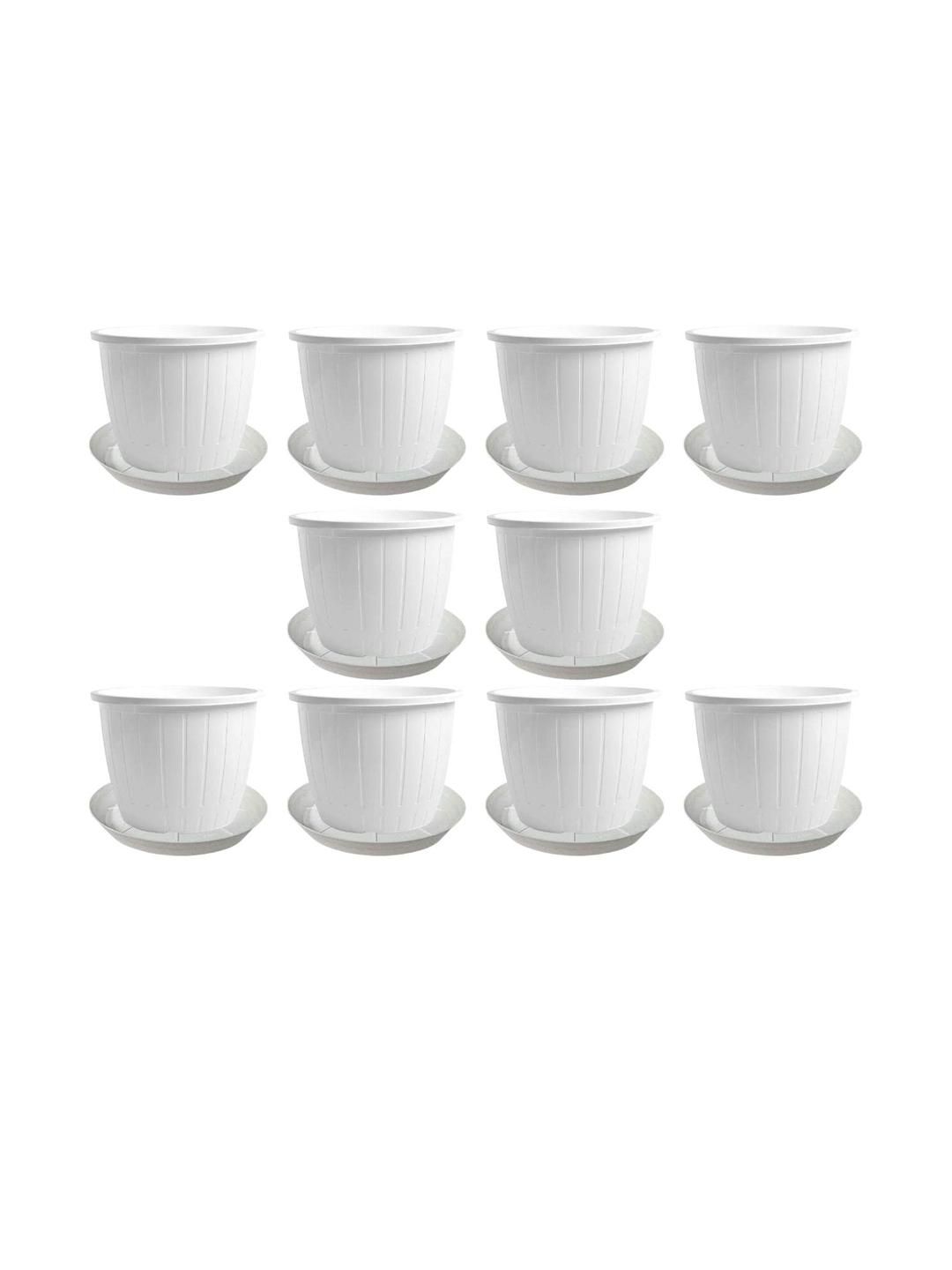 10 Inch Duro Pot for Plants with Saucer Tray