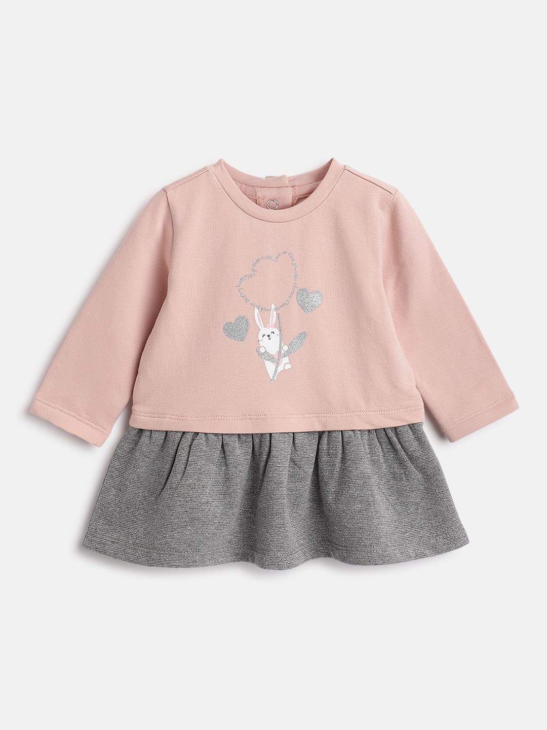 Chicco Girls Graphic Printed A-Line Dress