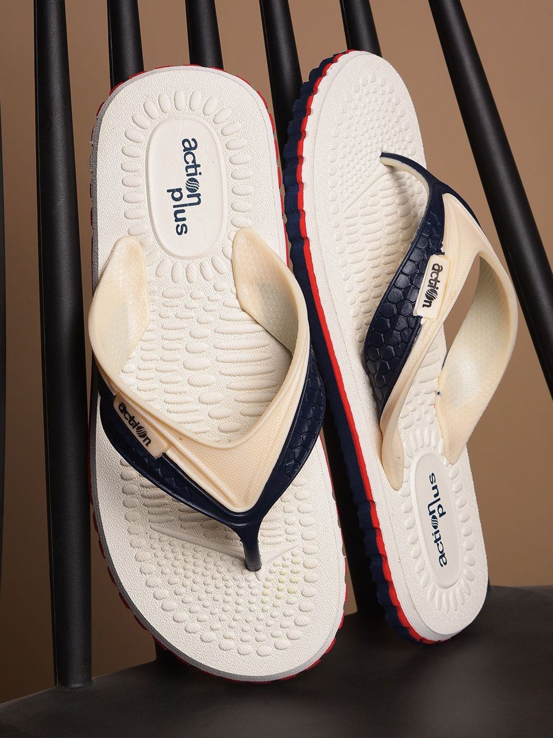 Action EVA Flotter Men Self Design Thongs Flip Flops