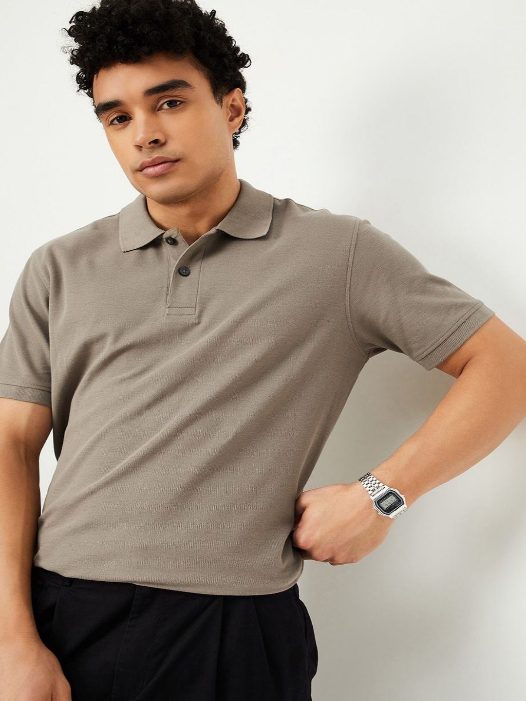 max Polo Collar Short Sleeves T-shirt