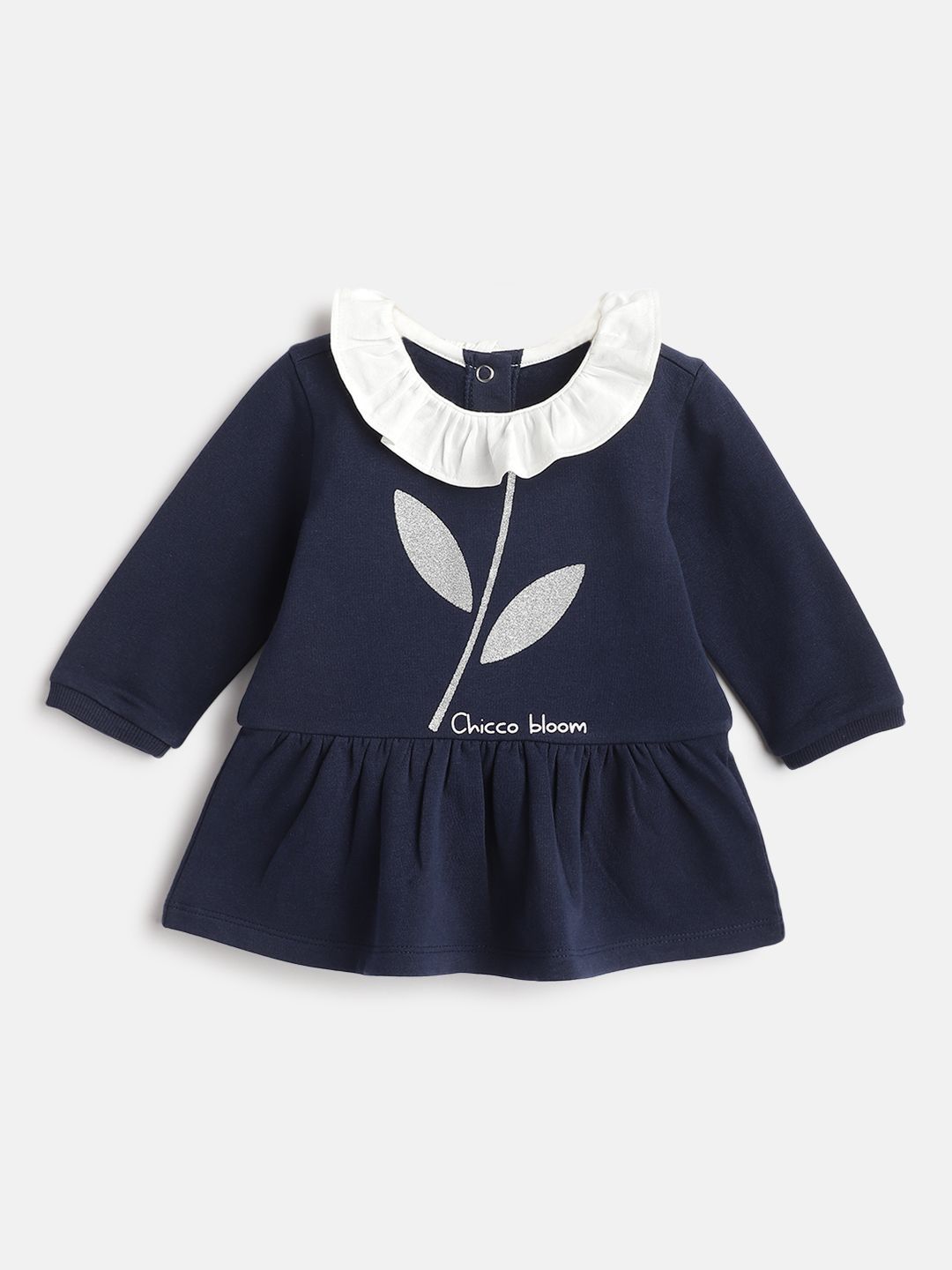 Chicco Girls Floral Print A-Line Dress