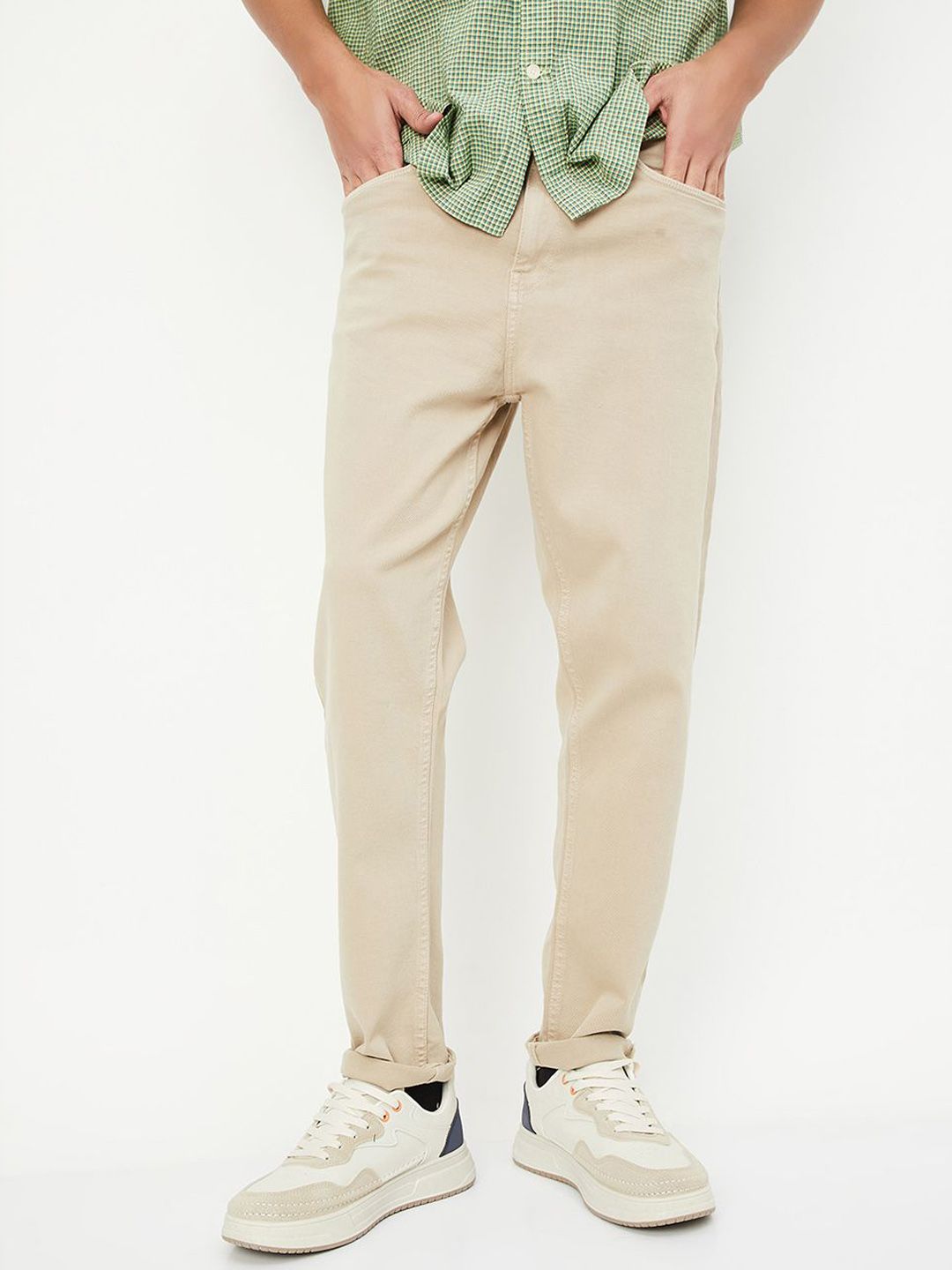 max Men Regular Fit Mid-Rise Jeans