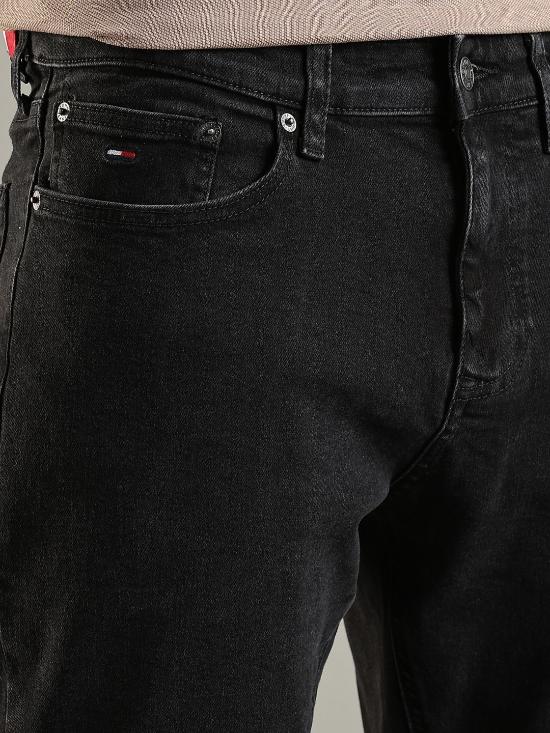 Slim Fit Mid-Rise Cotton Jeans