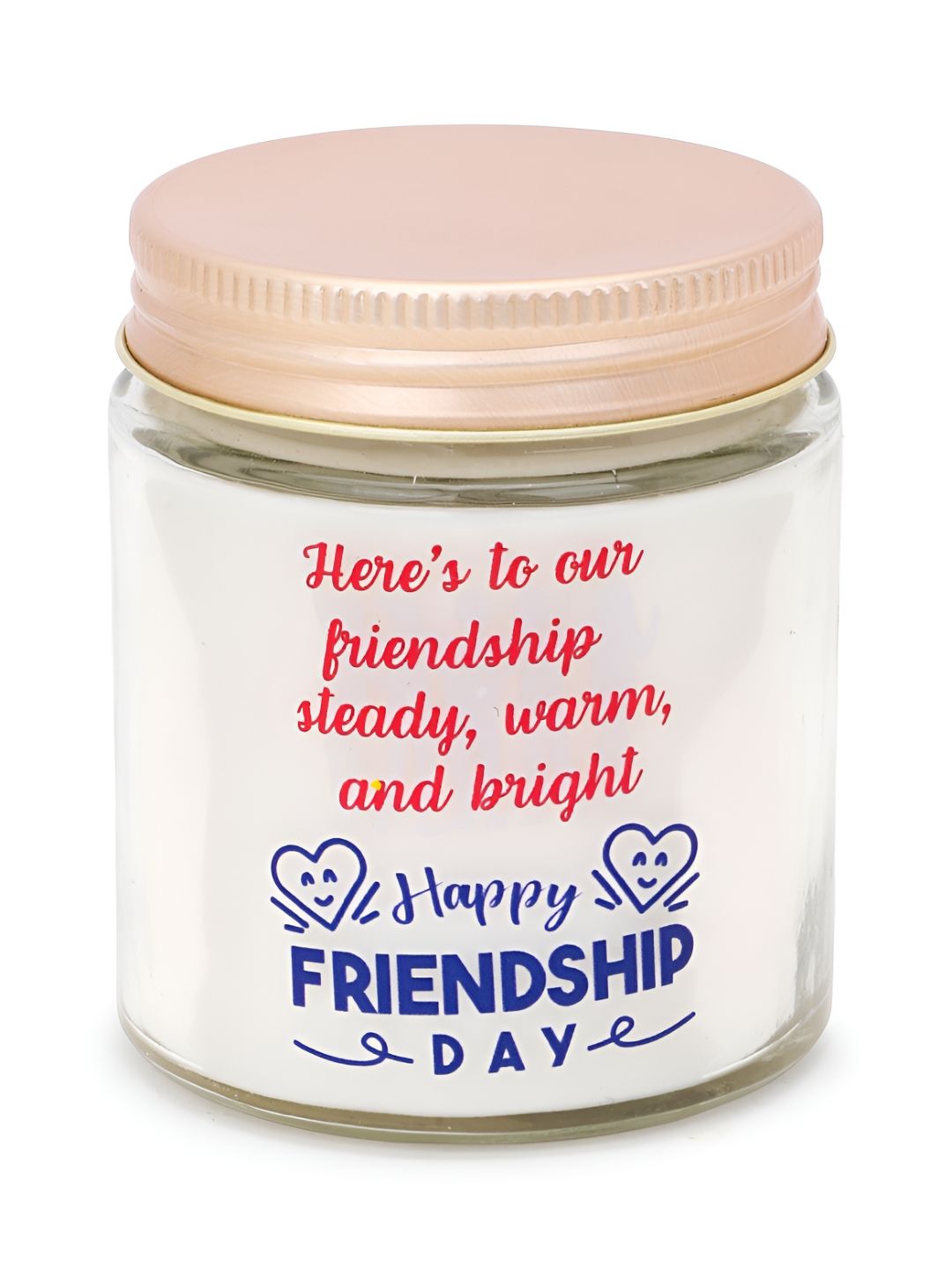 Akaar Dcor's Friendship's Day Surprise Lavender Conversational Jar Candles