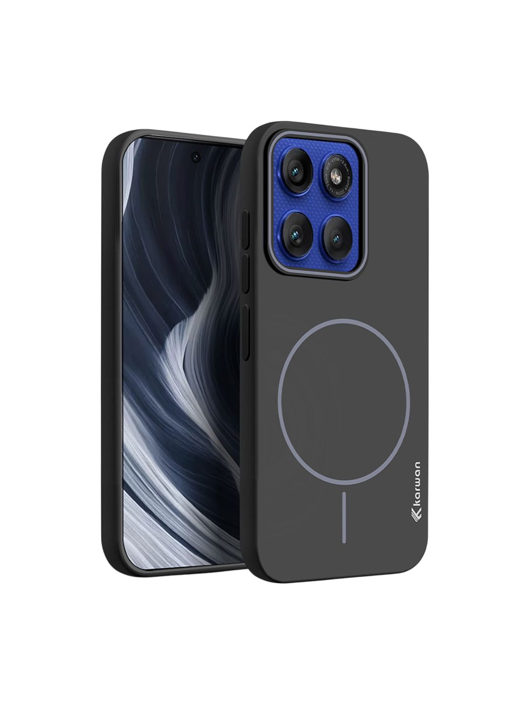 Karwan Unisex Moto Edge 60 Fusion Mag-Safe Back Case