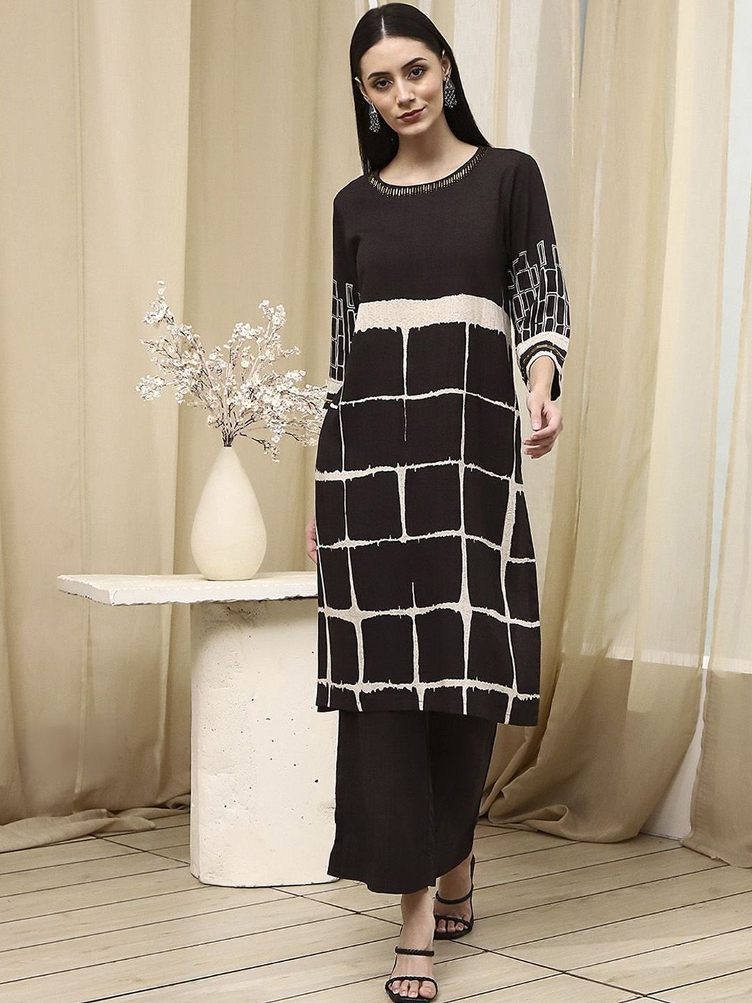 Biba Biba Women Regular Kurta with Palazzos