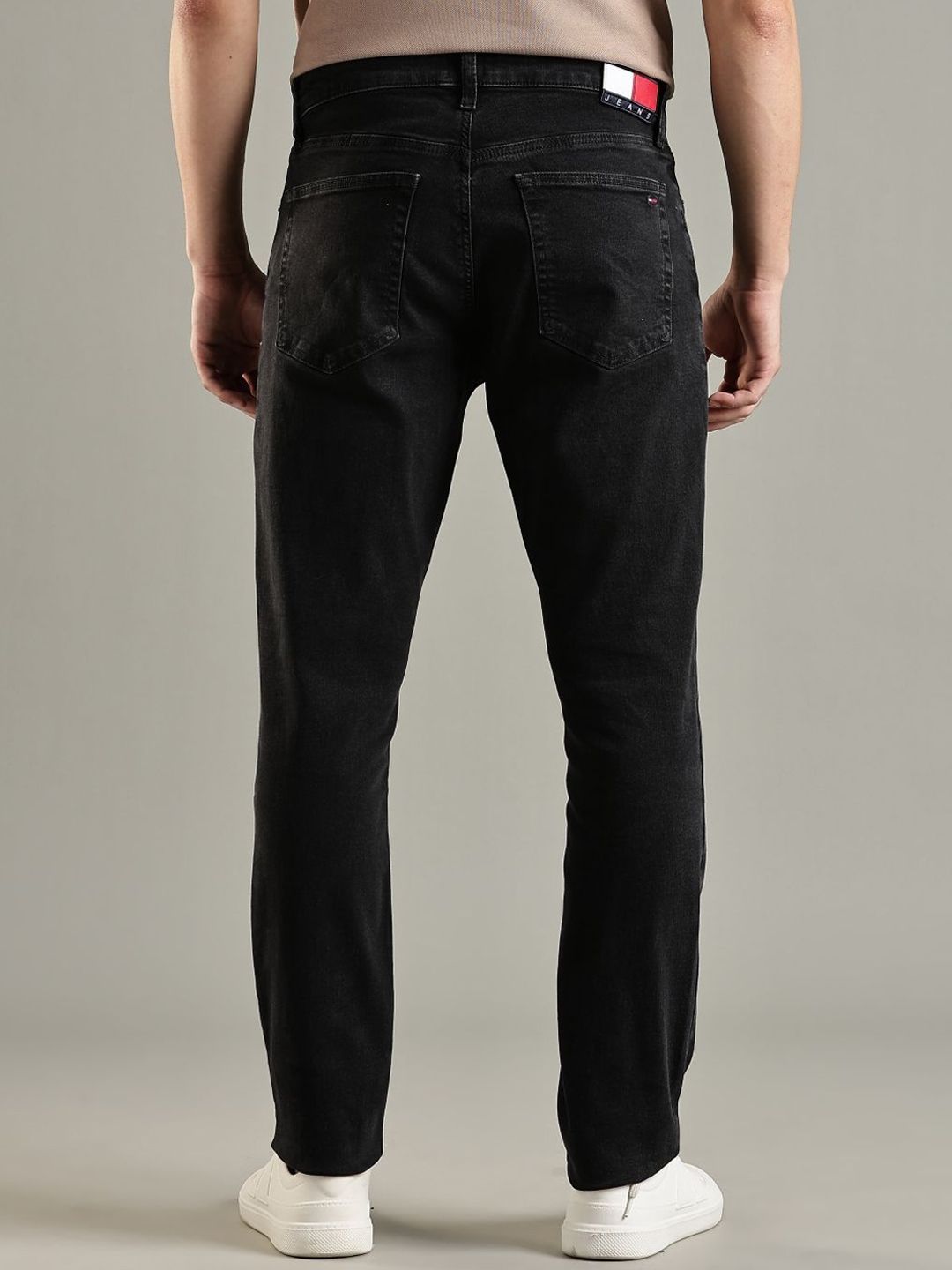 Slim Fit Mid-Rise Cotton Jeans