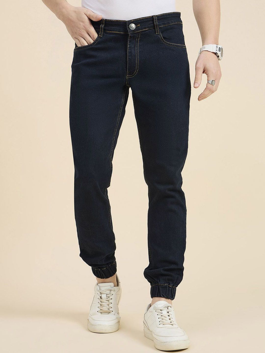 STUDIO NEXX STUDIO NEXX Men Jogger Mid-Rise Jeans