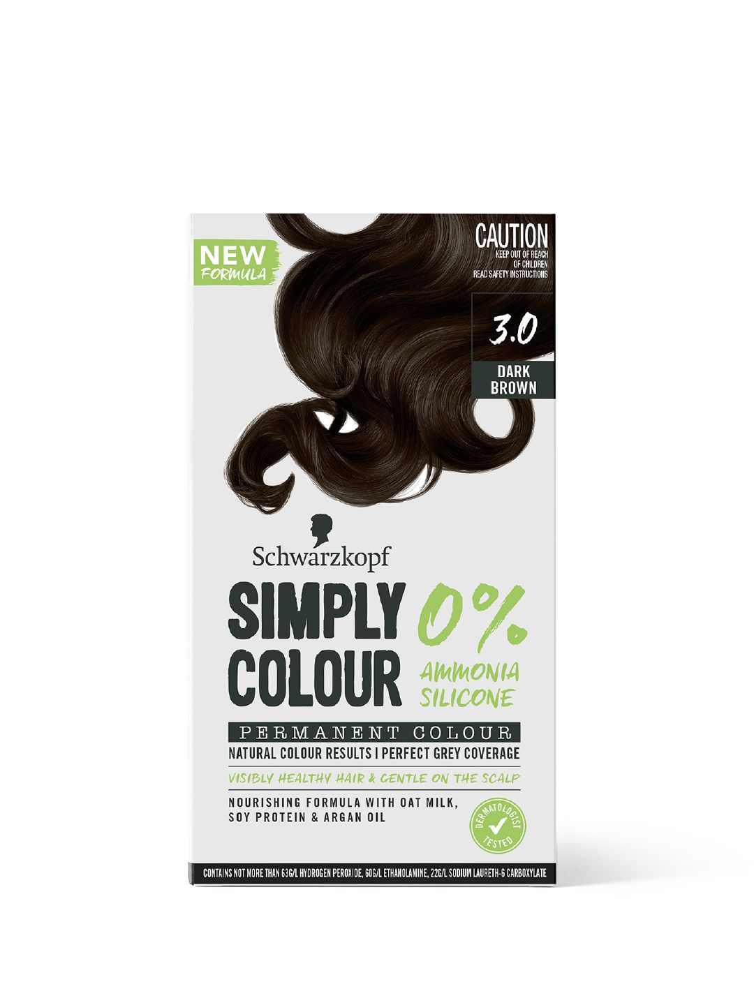 Schwarzkopf Schwarzkopf Simply Colour Permanent Hair Colour 142.5ml - Dark Brown 3.00