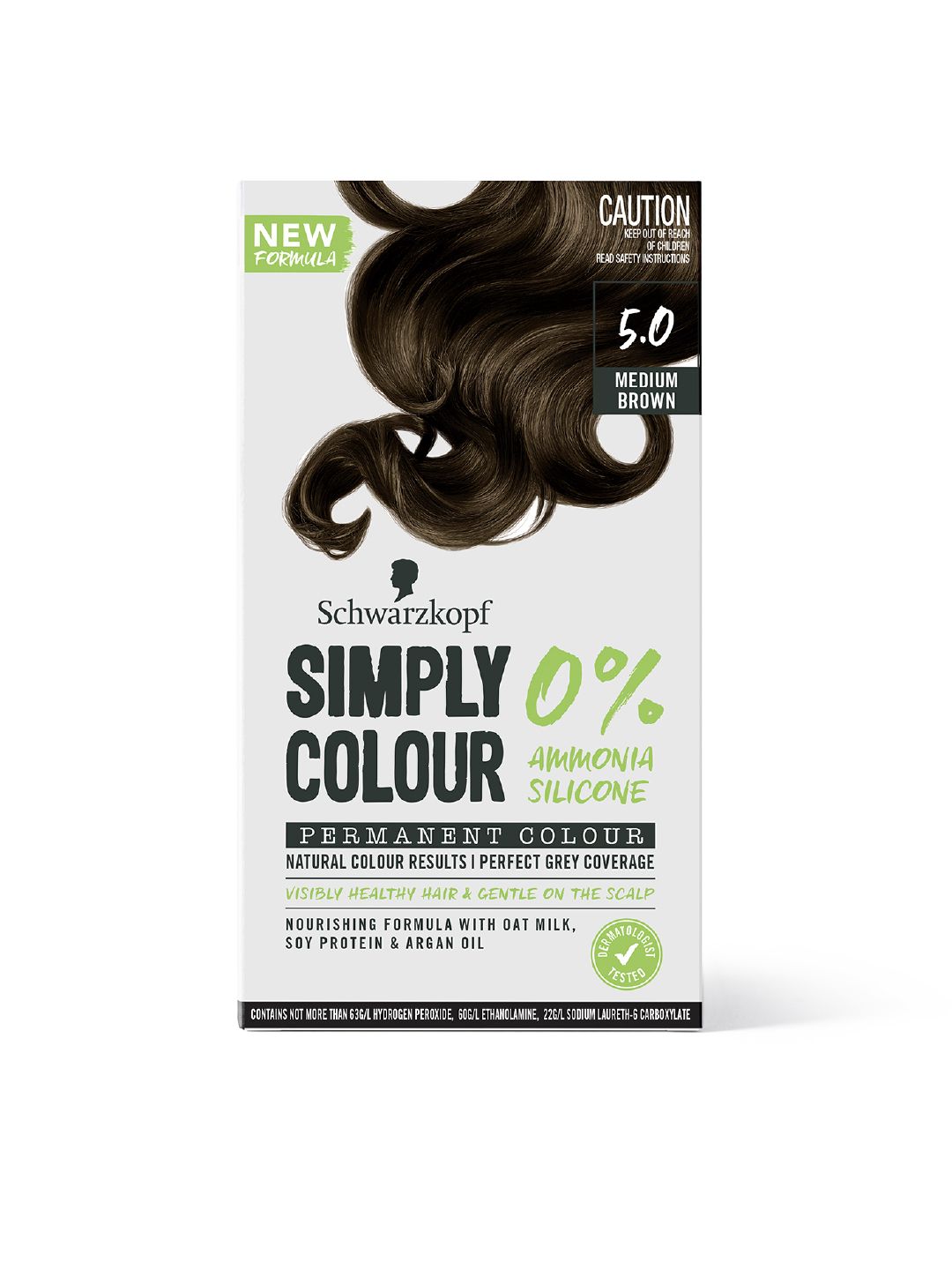 Schwarzkopf Schwarzkopf Simply Colour Permanent Hair Colour 142.5ml - Medium Brown 5.00