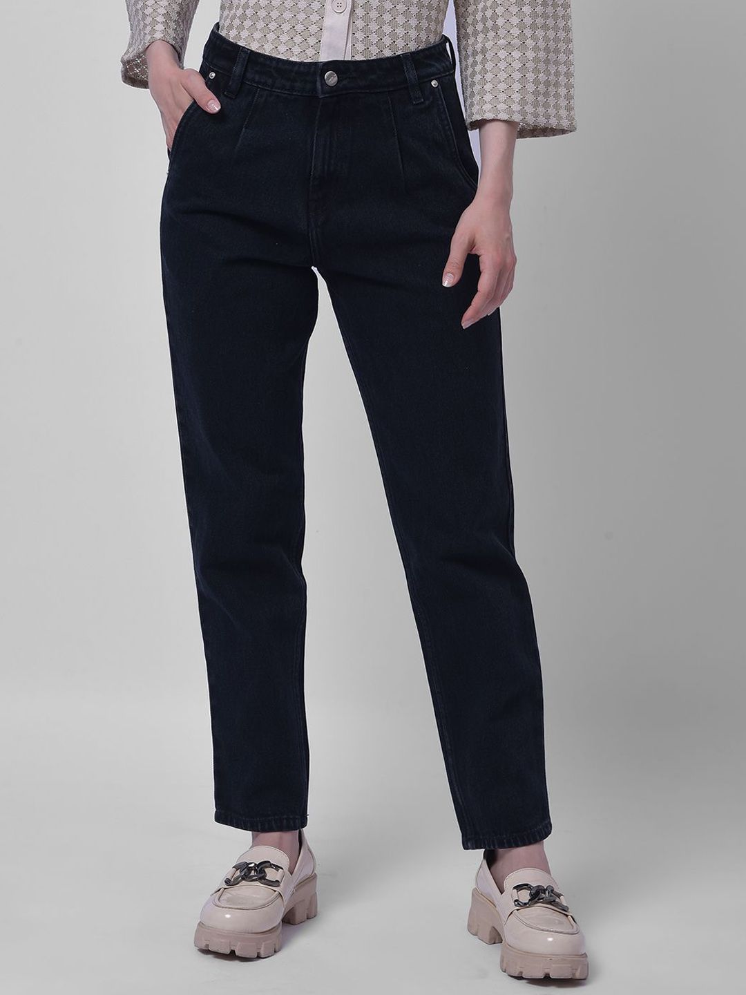 Numero Uno Numero Uno Women Straight Fit High-Rise Stretchable Jeans
