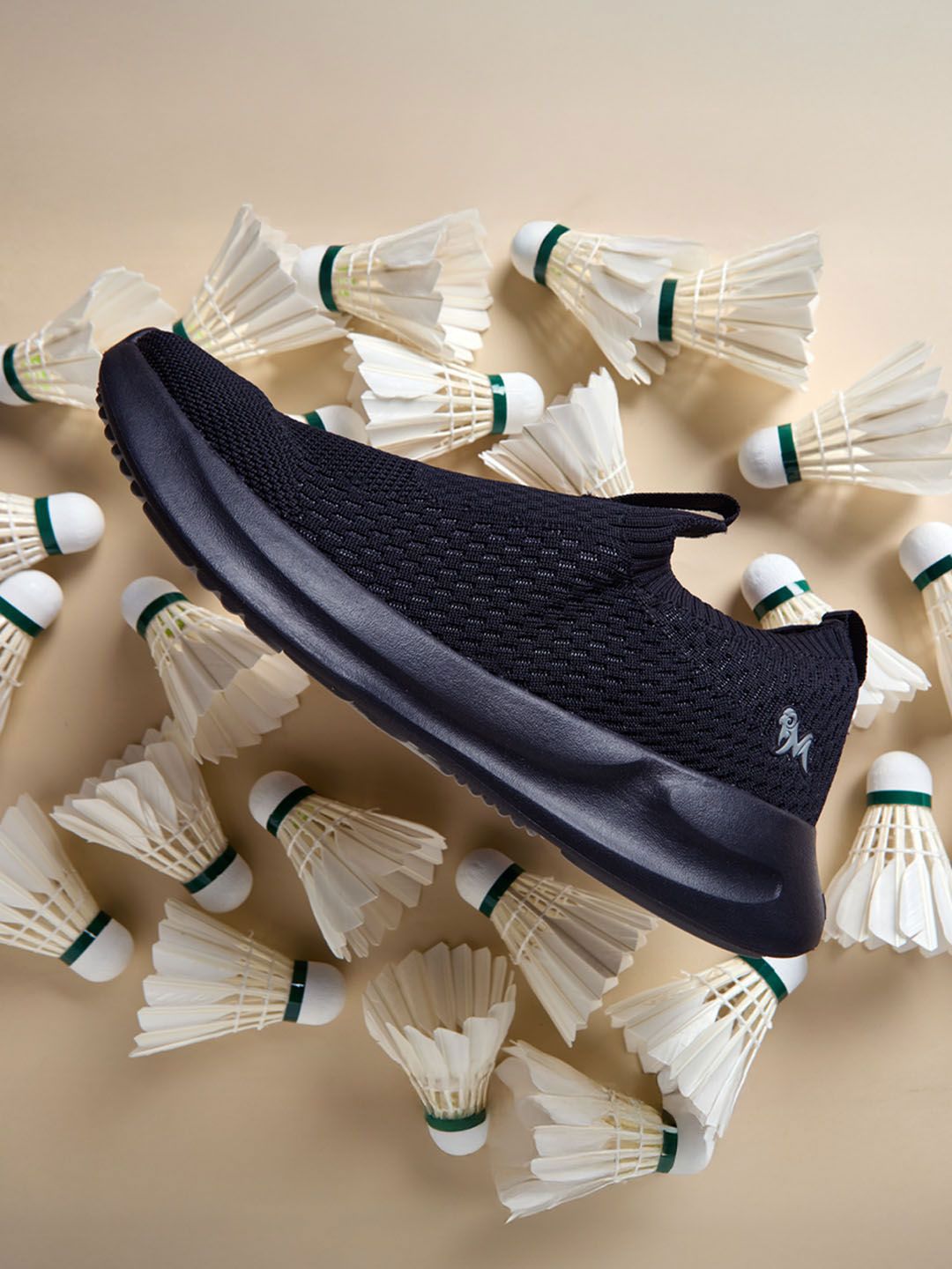 NEEMANS Knit Trainer Slip On Shoes For Men