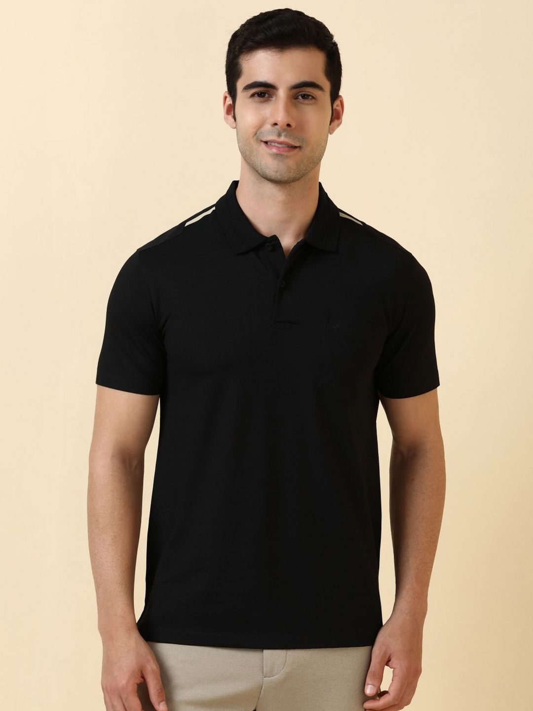 Allen Solly  Polo Collar Cotton T-shirt