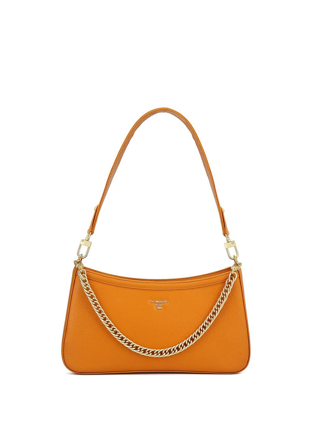 Leather Shoulder Bag Da Milano Leather Structured Shoulder Bag