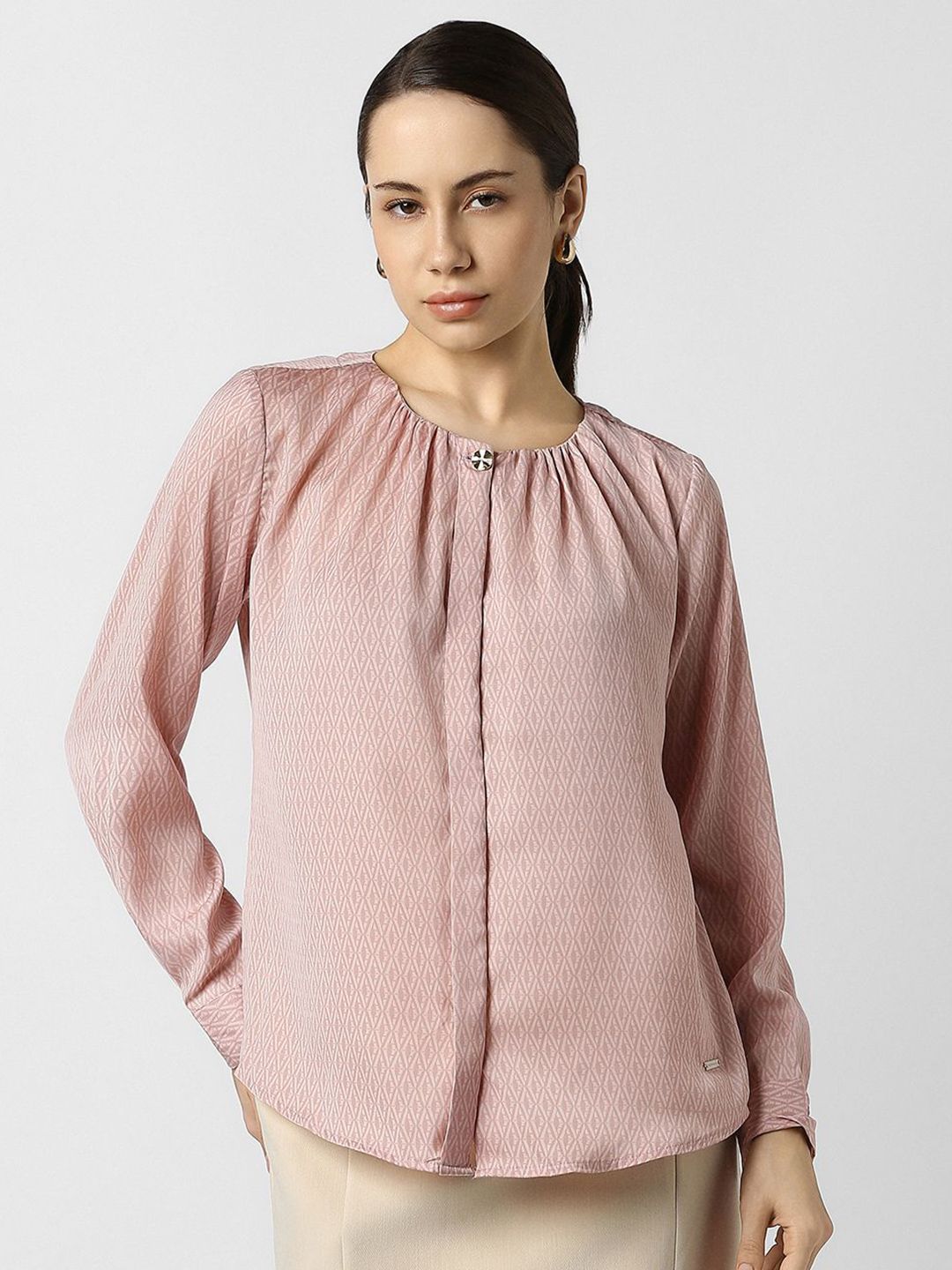 Van Heusen Woman Van Heusen Woman Printed Formal Shirt