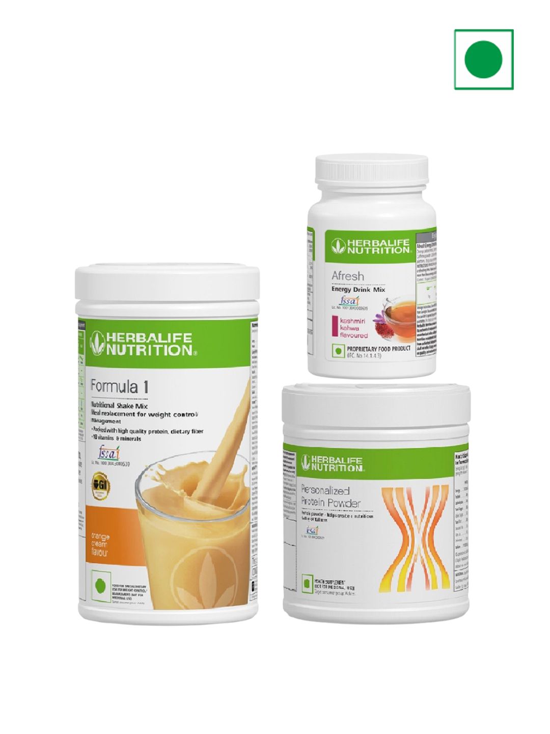 HERBALIFE NUTRITION HERBALIFE NUTRITION Protein Powder With Formula 1 Shake, & Afresh Energy Drink