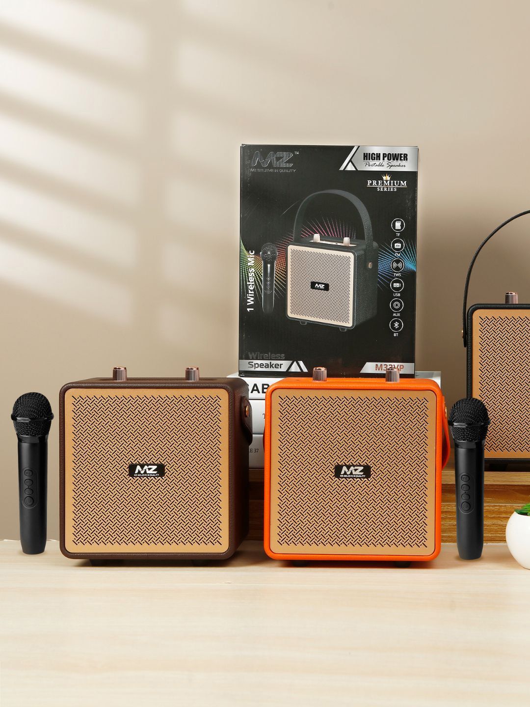 MZ M33VP Portable Wireless Bluetooth Speaker