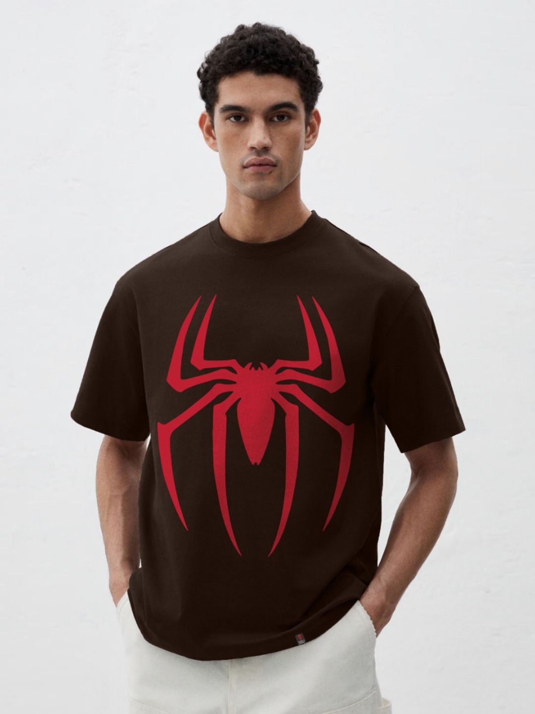 TOGS & TERRE Graphic Printed Oversized Organic Cotton T-shirt