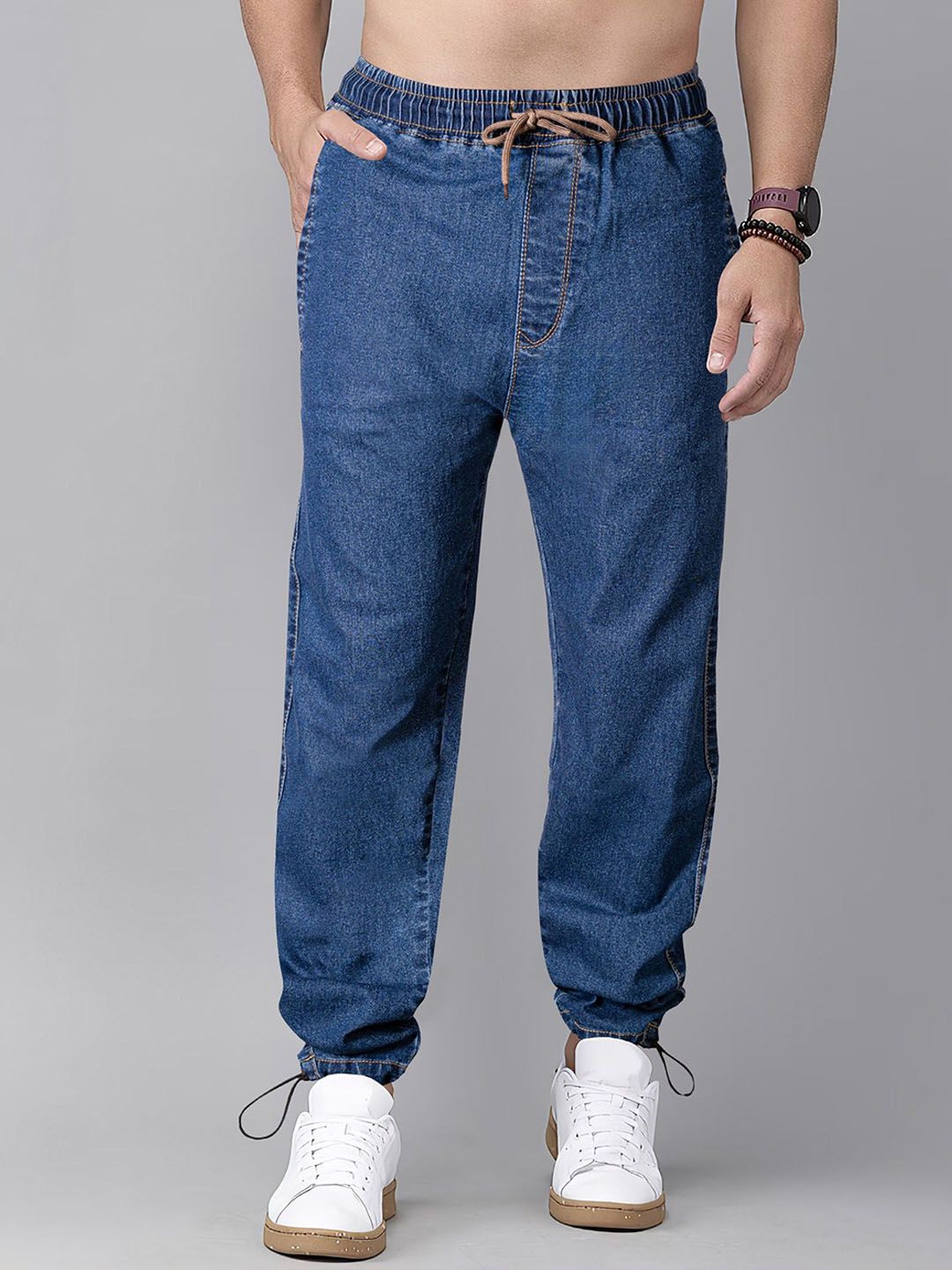 RIG BONE Men Comfort Jogger Mid-Rise Stretchable Jeans