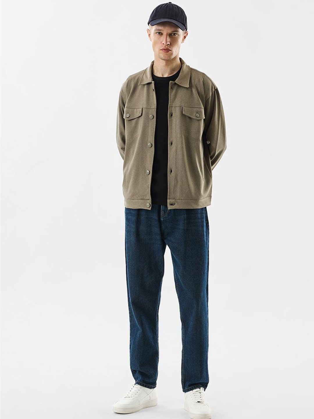 Snitch Men Solid Bomber Jacket