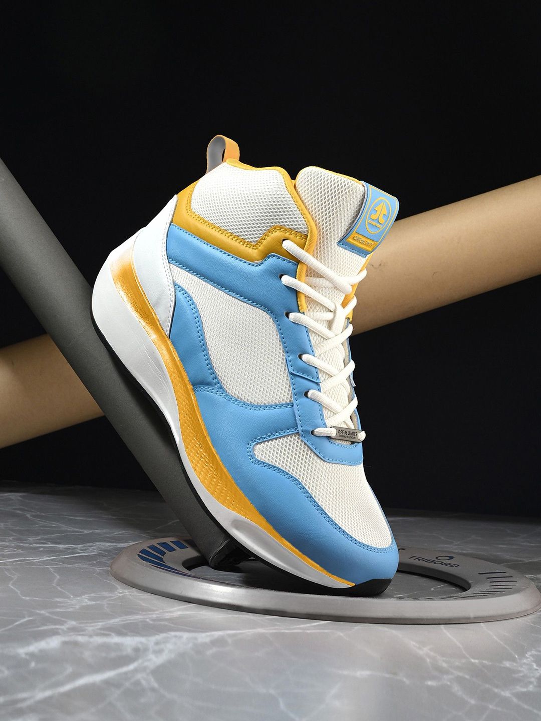 OFF LIMITS Men Mesh Basketball Non-Marking Lace-Ups Shoes