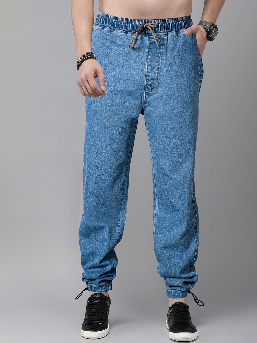 RIG BONE Men Comfort Jogger Mid-Rise Stretchable Jeans