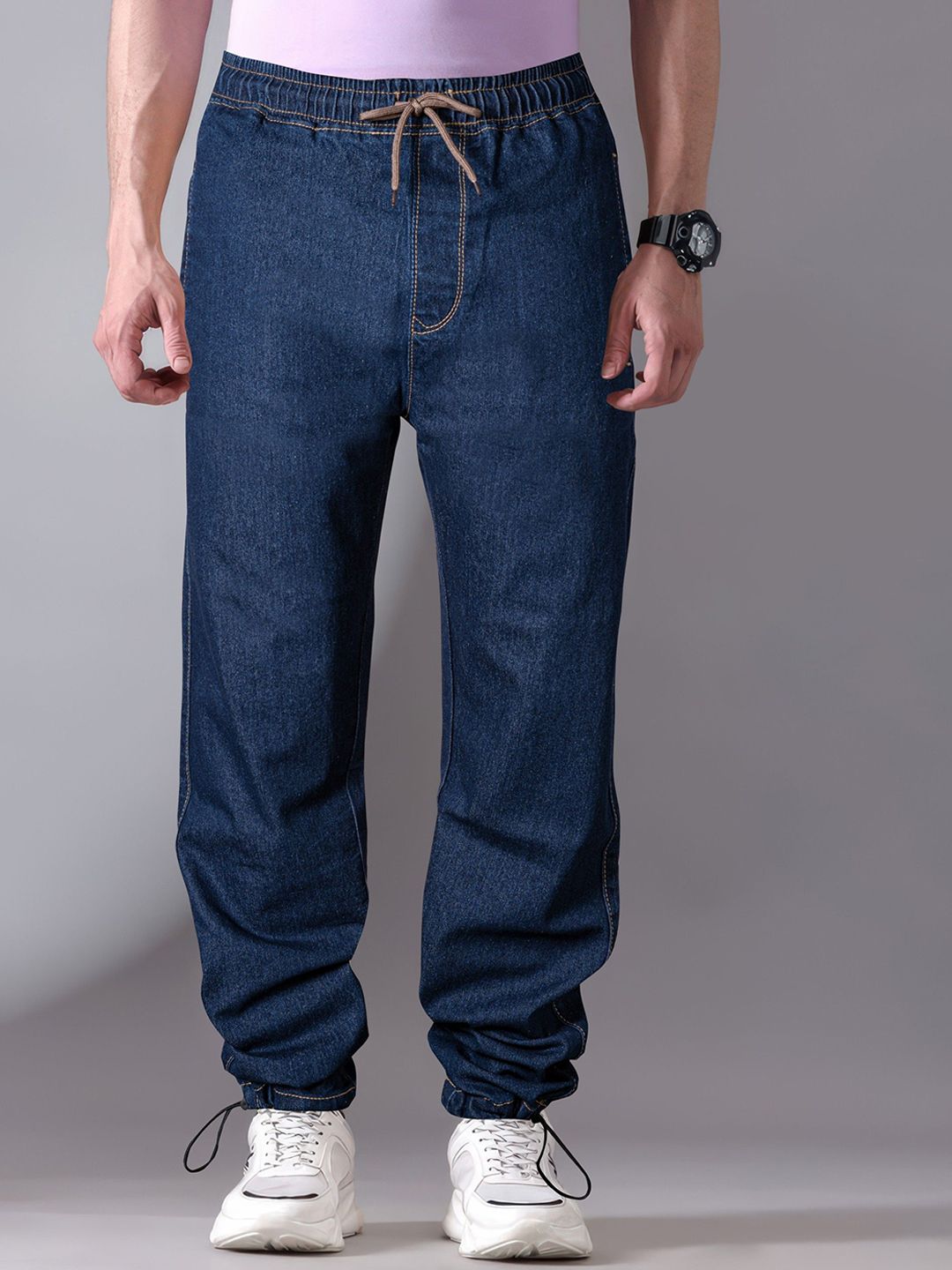 RIG BONE Men Comfort Jogger Mid-Rise No Fade Stretchable Jeans