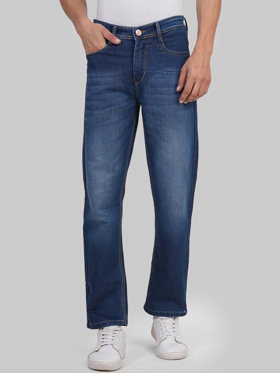 MM-21 Men Jean Mid-Rise Loose Fit Stretchable Jeans