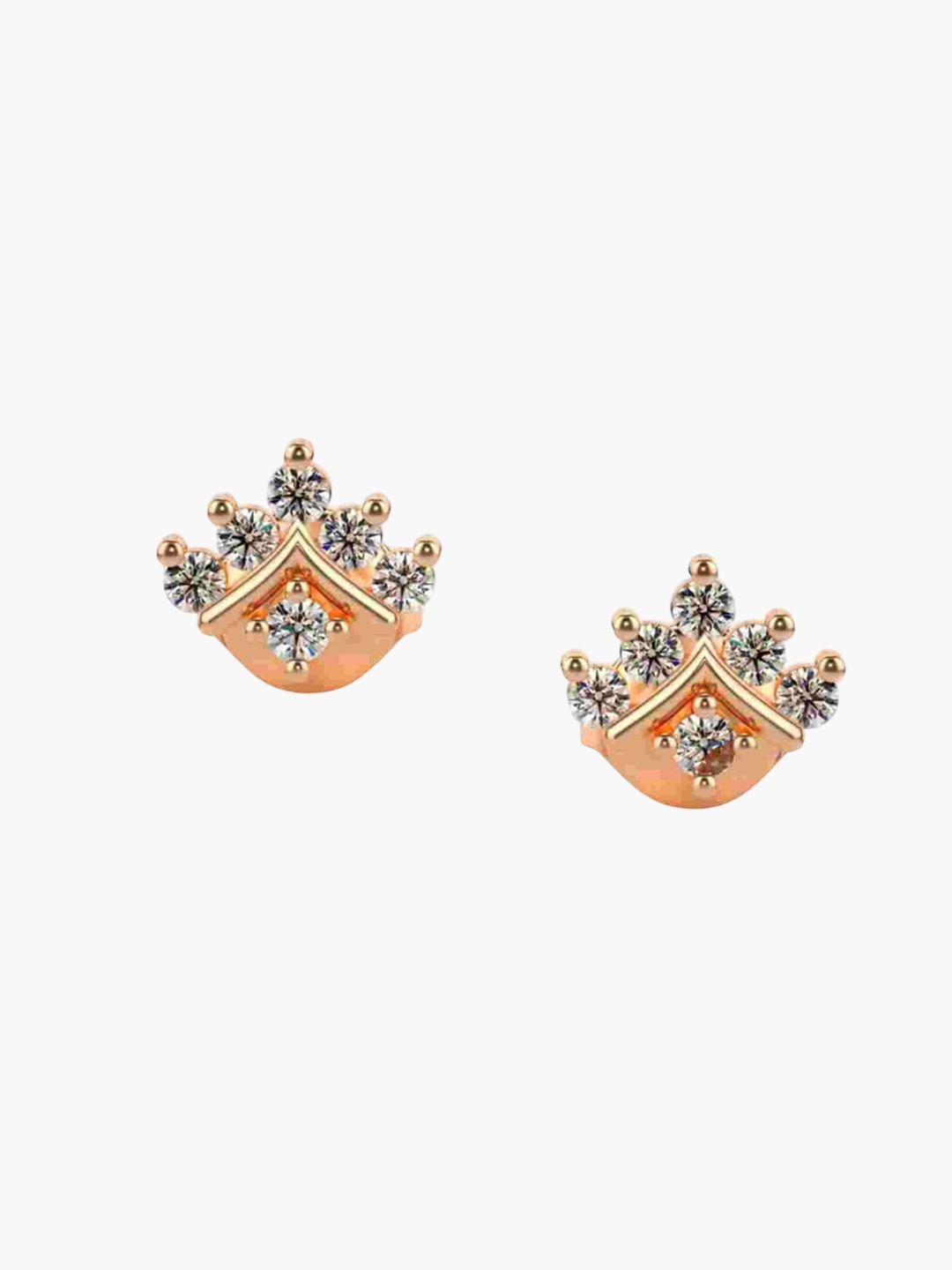 VALANOVA 14K Rose Gold 0.23 Ct Lab Grown Diamond Earring