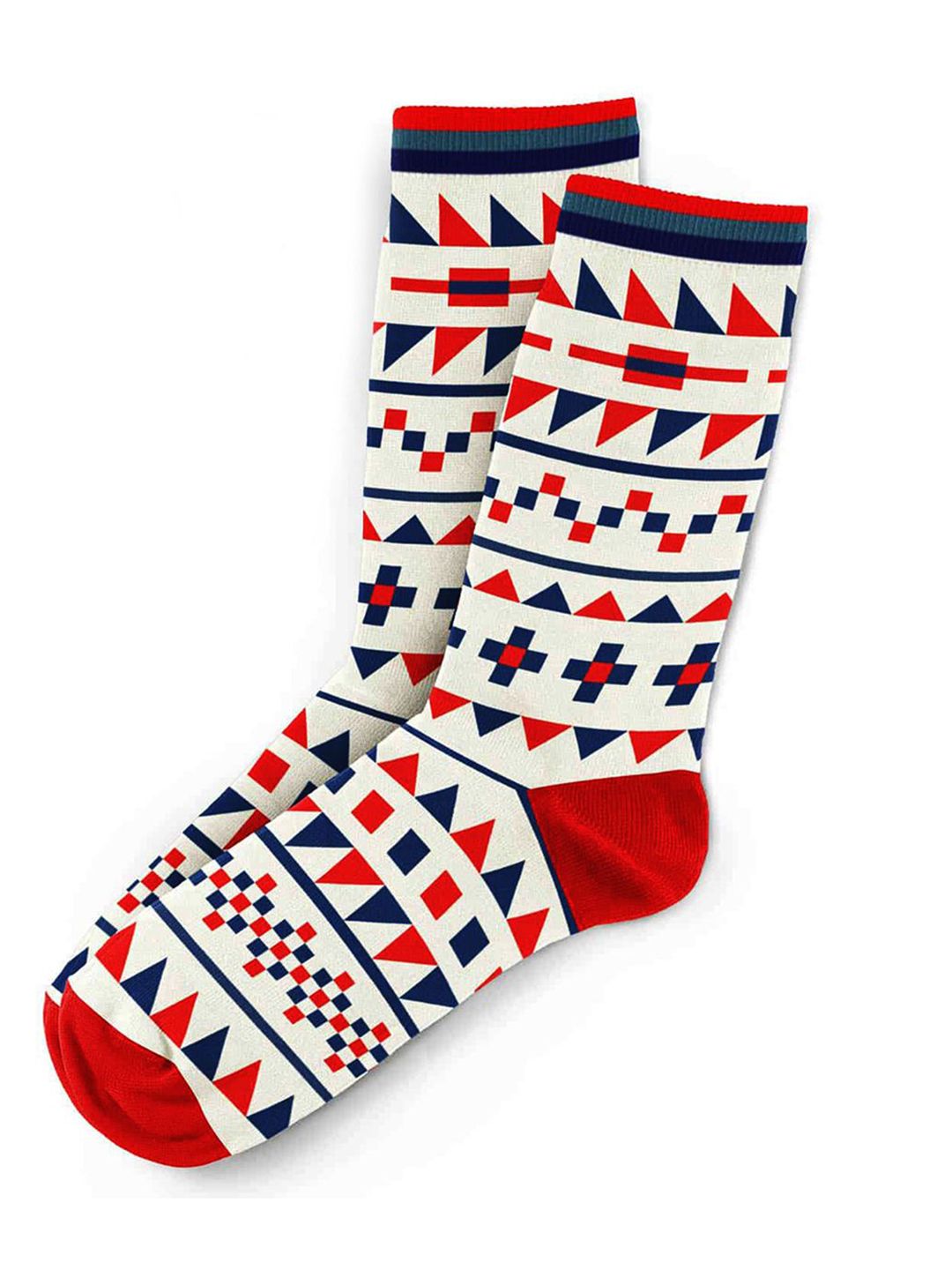 Leonardi Men Printed Calf-Length Socks