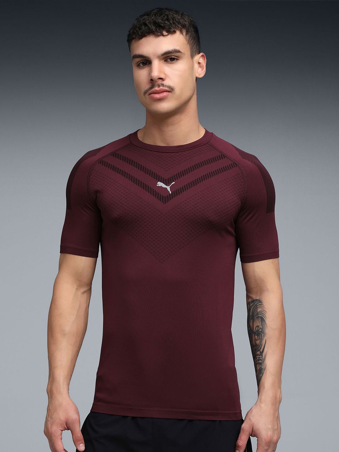 Buy Puma Jacquard Training T-Shirt - Tshirts for Men 34993234 | Myntra