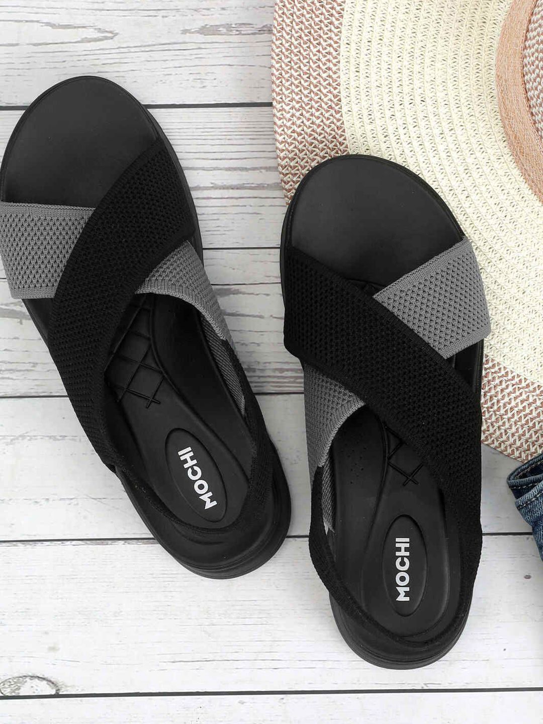 Mochi Women  Slip-On Open Toe Flats