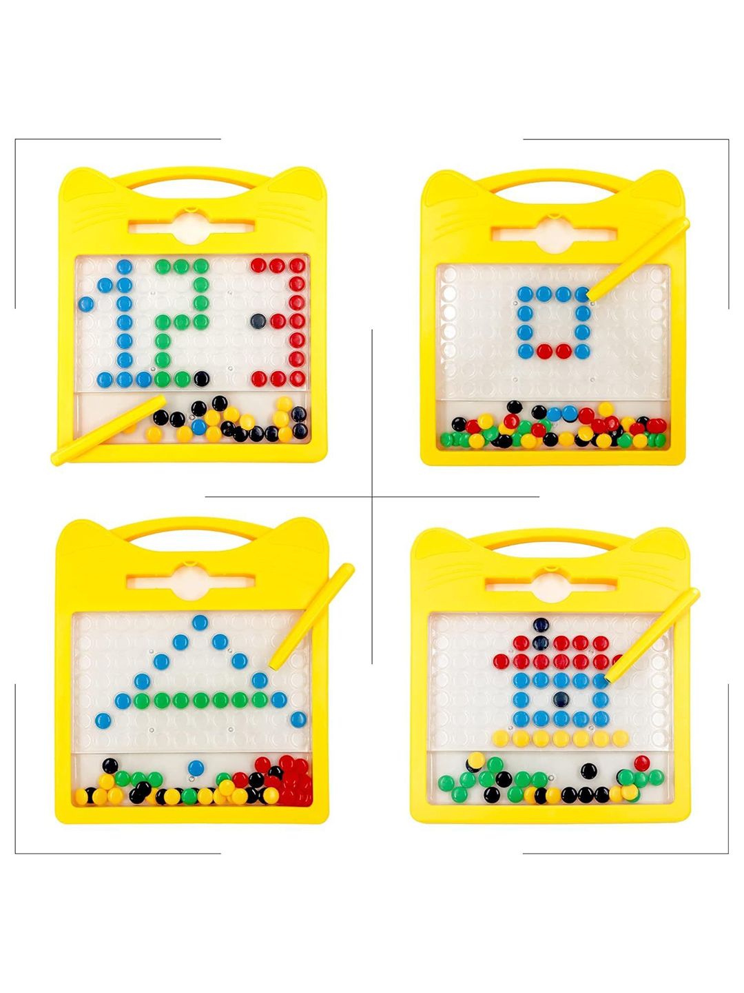 Kidoyz Kids Magnetic Drawing Board Puzzles Activity Toys and Games