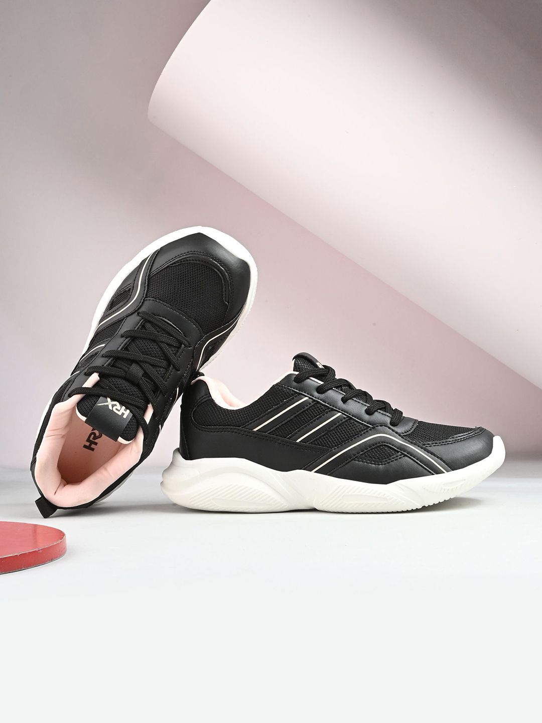 HRX by Hrithik Roshan Women Mesh Running Non-Marking Shoes Price in India