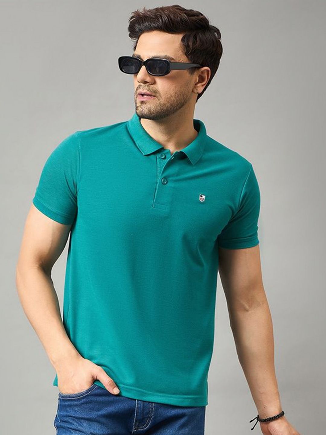 Zigo Polo Collar Short Sleeves Casual T-shirt