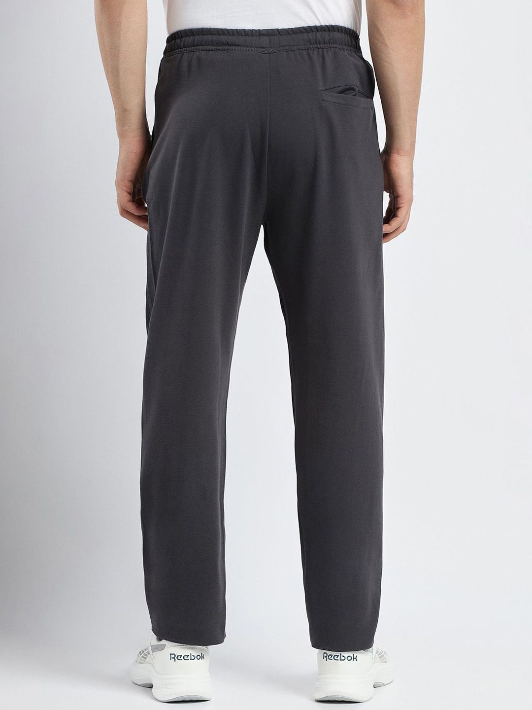 Buy Reebok Men Brand Logo Printed Mid Rise Track Pants - Track