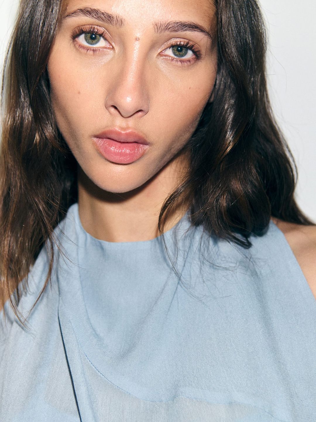 Halter Neck Draped Bodysuit