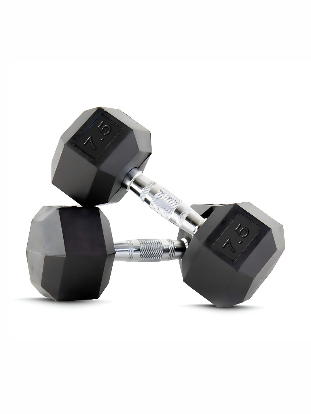 ADRENEX ADRENEX Set Of 2 Hexagon Fixed Weight Dumbbell - 7.5 kg Each
