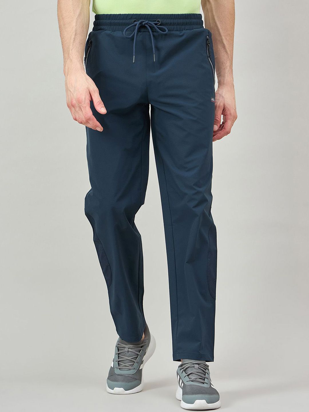 Duke Men Cotton Mid Rise Track Pants