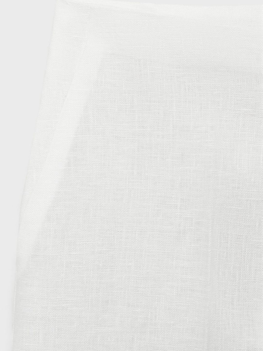 Pure Linen High-Rise Shorts