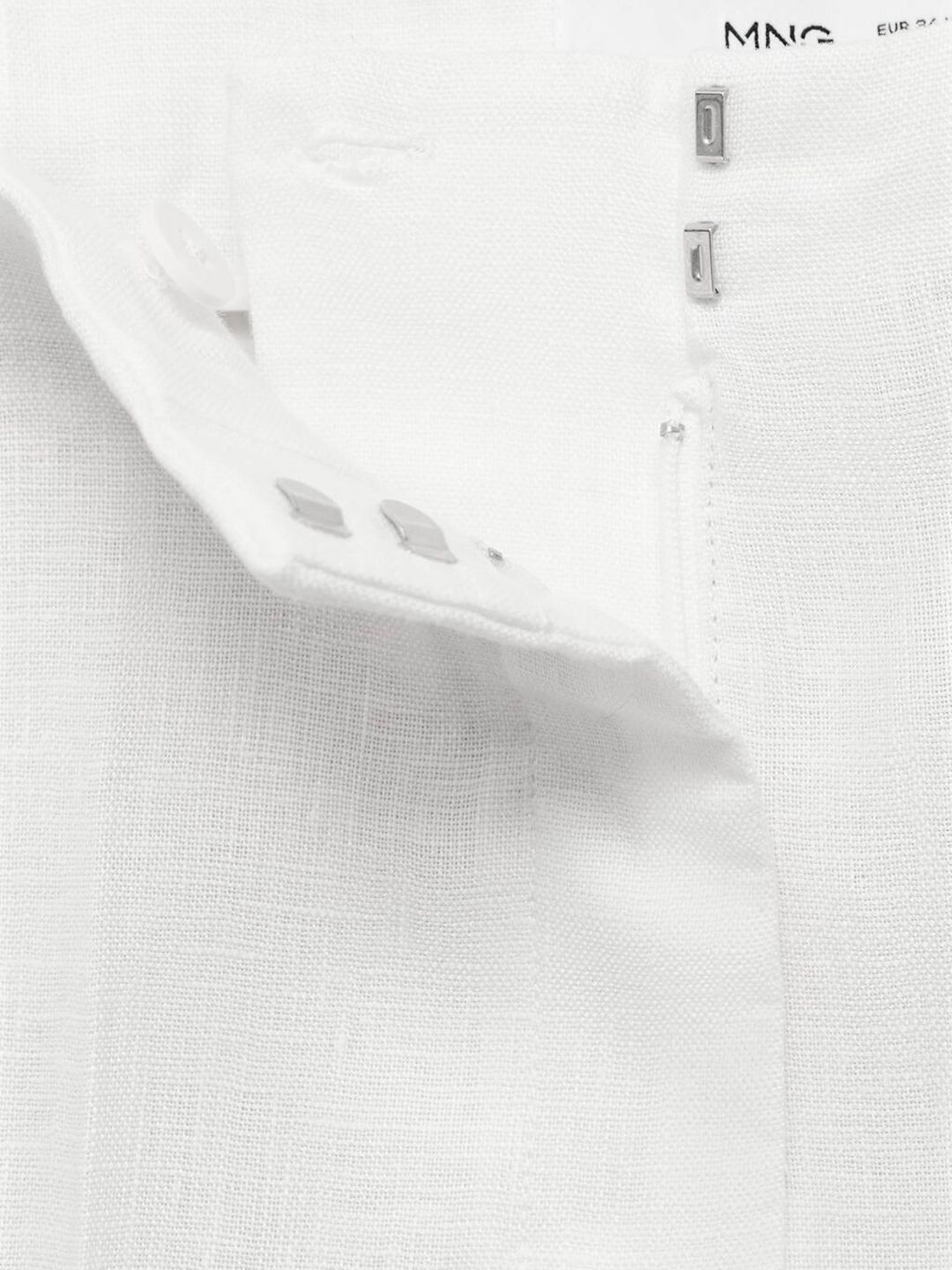 Pure Linen High-Rise Shorts