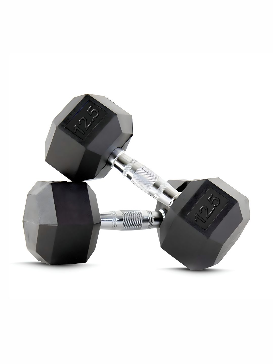 ADRENEX ADRENEX Set Of 2 Hexagon Fixed Weight Dumbbell - 12.5 kg Each