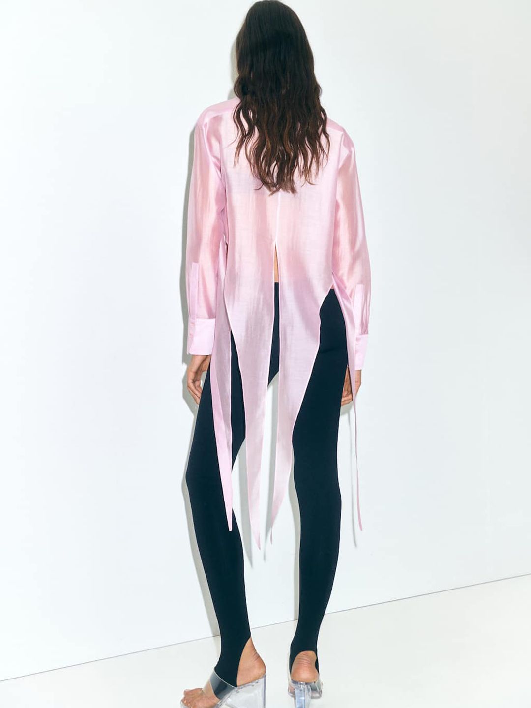 Peak Finish Shirt Style Longline Top