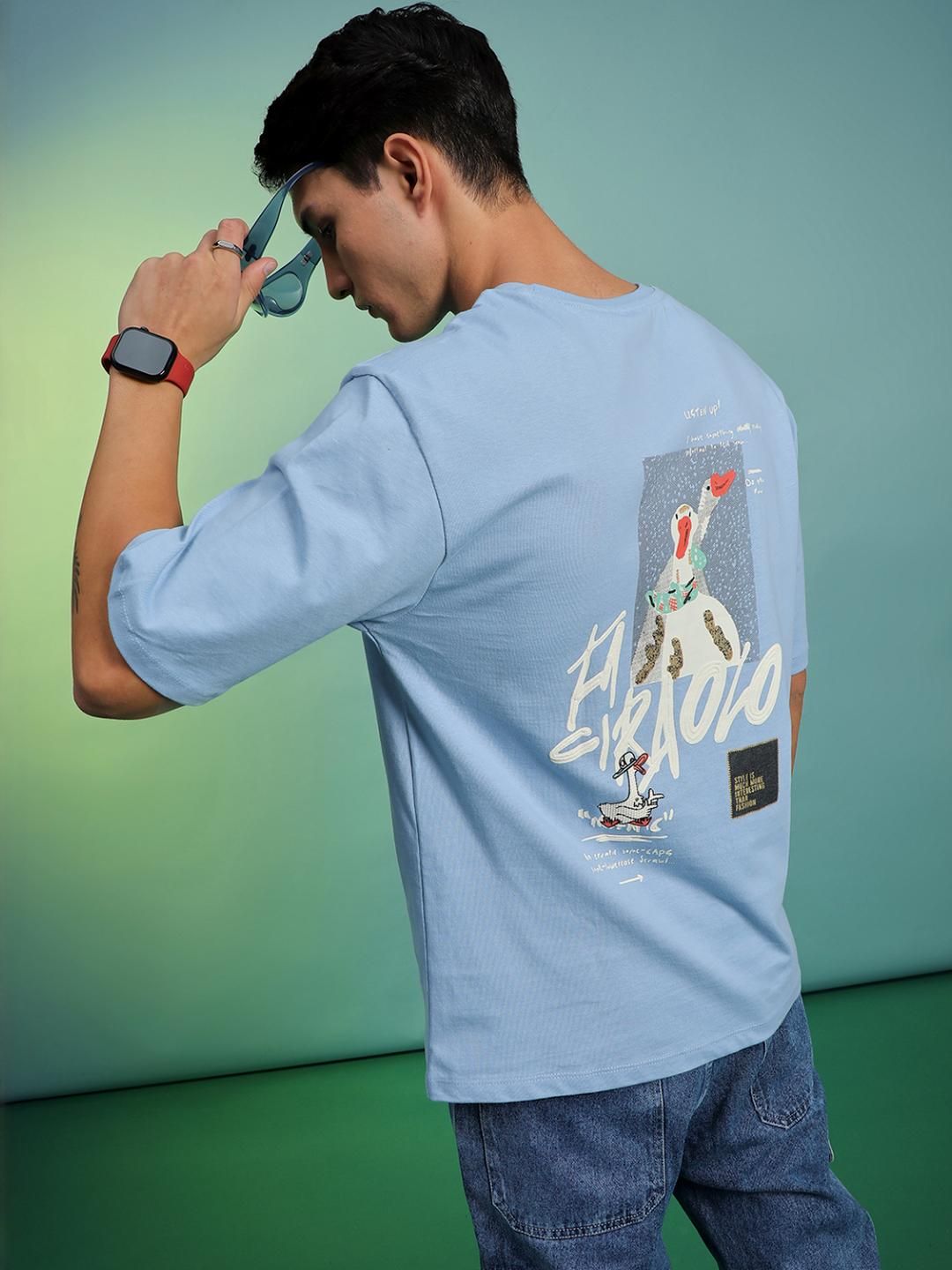 LIMEROAD Men Cotton Tshirts