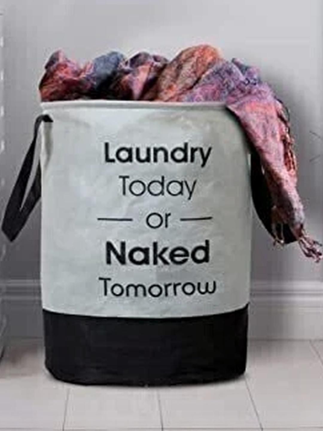 BB BACKBENCHERS Printed Laundry Bag