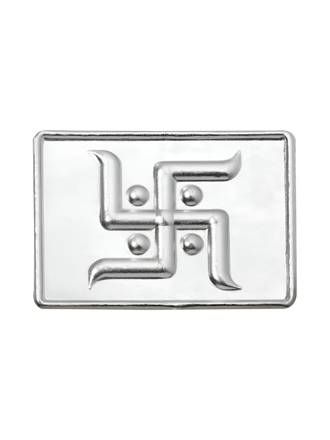 Pray Everyday Copper Silver-Plated Navratri Pooja Metalware