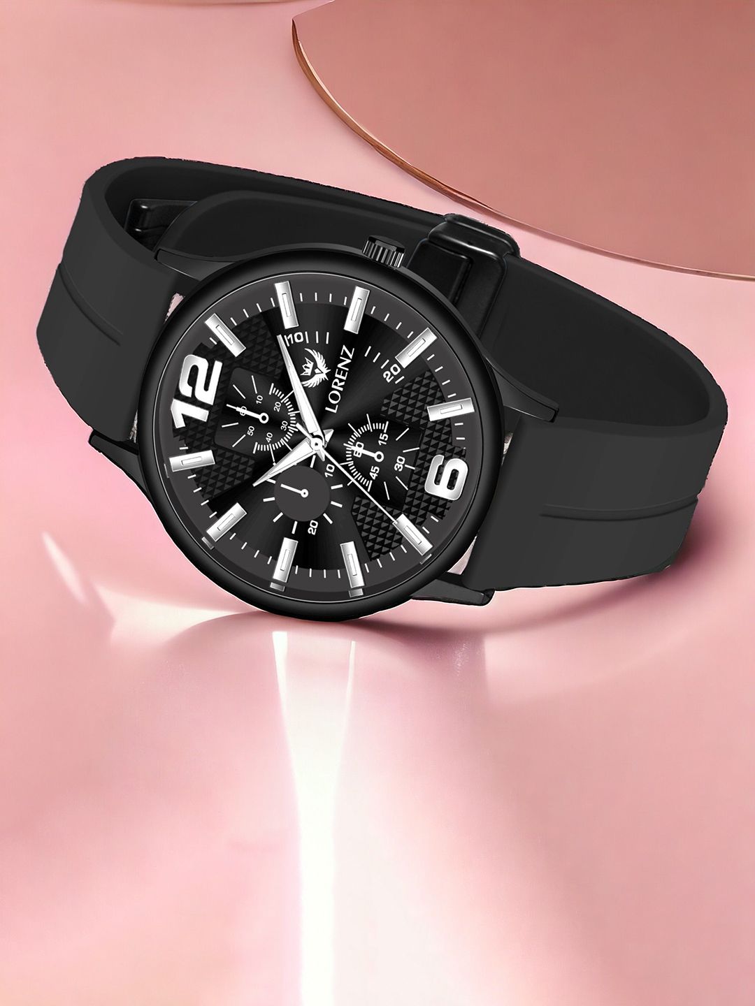 LORENZ Unisex Magnetic Lock Straps Analogue Watch MK-4080R